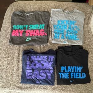 Nike Tshirts. Size S,L,XL